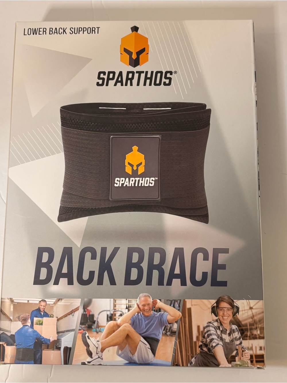 Sparthos Back Brace Size XS